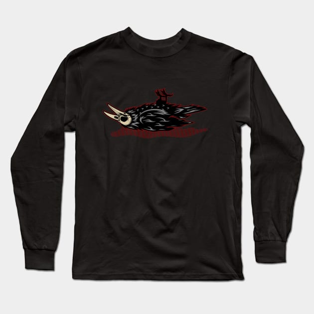 Dead crows Long Sleeve T-Shirt by Shankara